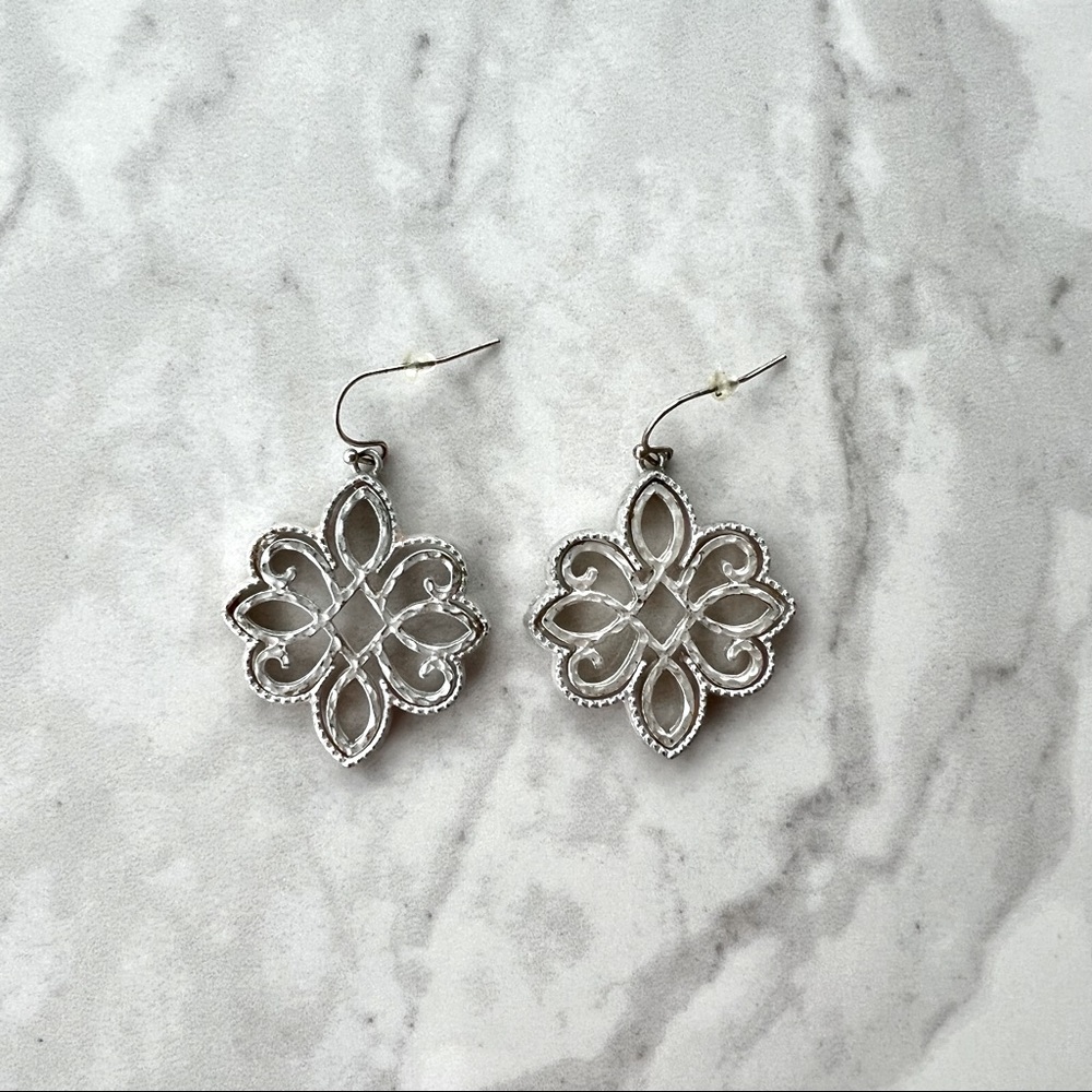 Francesca’s Boho Silver Earrings